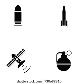 military icon set