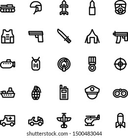 Military Icon Set Vector Image Stock Vector (Royalty Free) 1500483044 ...