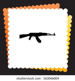 Military  icon. Vector design.