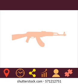 Military  icon. Vector design.