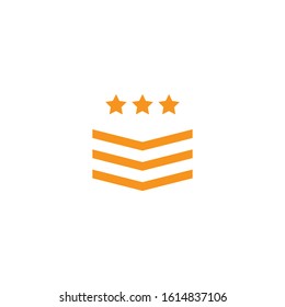 Military icon Vector Illustration design Logo template