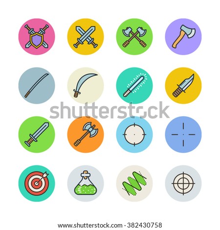 Military icons