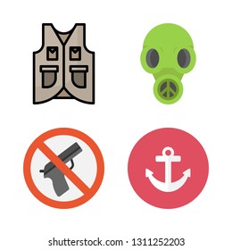 military icons set. vector set about [ iconsRandom:4] icons set.