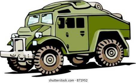 A military lorry. Check my portfolio for many more images of this series.