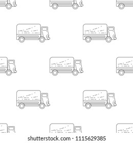 military machine icon. Element of army icon for mobile concept and web apps. Pattern repeat seamless military machine icon. Can be used for web and mobile on white background