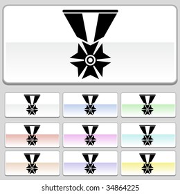 military medal icon glide