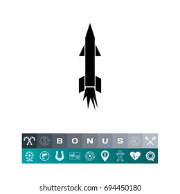 Military Missile Icon