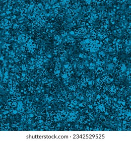 Military naval denim colored spots camouflage seamless pattern. Flecktarn and slime clothing style masking camo repeat print. Vector uniform design element illustration