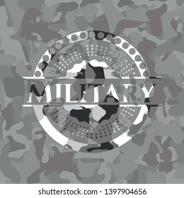 Military on grey camo texture