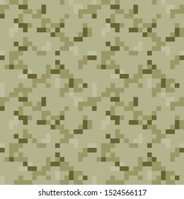 Military pixel camouflage in vector EPS8