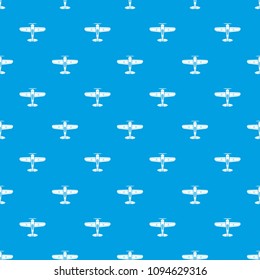 Military plane pattern vector seamless blue repeat for any use