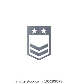 Military rank vector