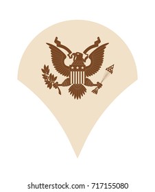 Military Ranks and Insignia. Stripes and Chevrons of Army. Specialist