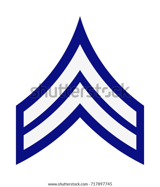 Military Ranks Insignia Stripes Chevrons Army Stock Vector (Royalty ...