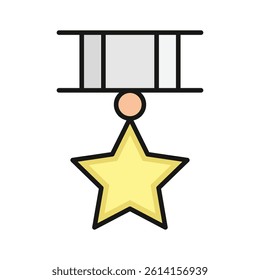 Military Reward vector design in modern style