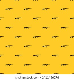 Military rifle pattern seamless vector repeat geometric yellow for any design