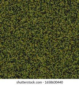 Military seamless camouflage pattern. Background is made up of randomly painted squares. EPS10 vector file