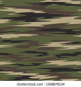 
military seamless camouflage. vector pattern with camouflage lines