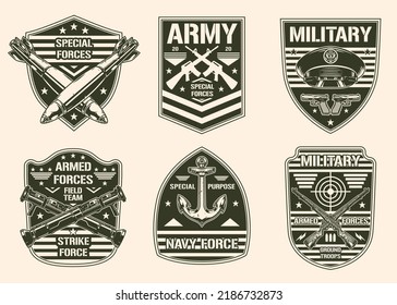 2,131 Military Cap Logo Images, Stock Photos & Vectors 