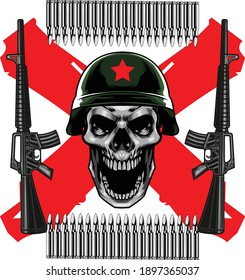 Military skull logo available for your custom project