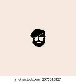 MILITARY SOLDIER icon flat vector design.