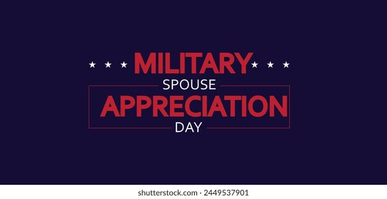 Military Spouse Appreciation Day Beautiful Design