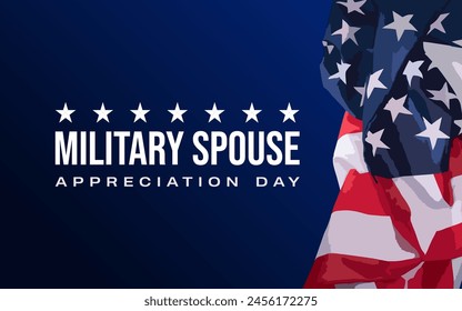 Military Spouse Appreciation Day. Holiday Concept