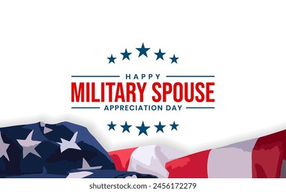 Military Spouse Appreciation Day. Holiday Concept