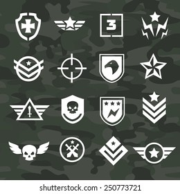 Military symbol icons and logos special  forces