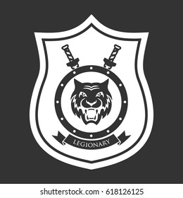 Military symbol, legionary's badge.
