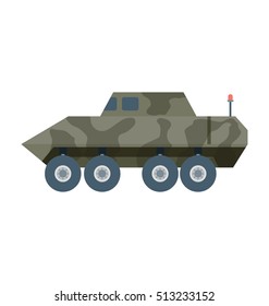 Military Tank Vector Icon