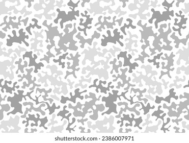 Military textile of camouflage for uniform. Como fabric textured material. Horizontal wallpaper or print clothes.