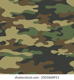 
military texture camouflage modern classic seamless pattern