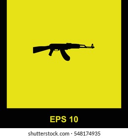 Military vector black icon. Isolated illustration. Business picture.