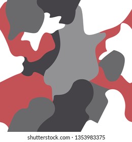 military vector grey white red background pattern textile design