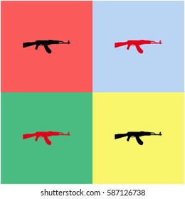 Military vector  icon.