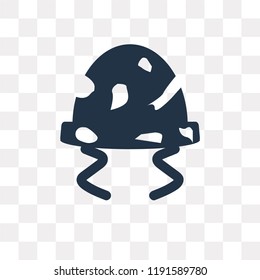 Military vector icon isolated on transparent background, Military transparency concept can be used web and mobile