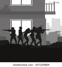 148 Close quarters combat Images, Stock Photos & Vectors | Shutterstock