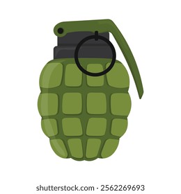 Military Vector Illustration - Grenade
