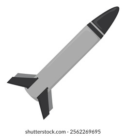 Military Vector Illustration - Rocket