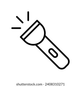 Diseño de icono de línea de vector militar