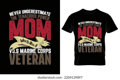 Military Veteran's Day T-Shirt Design 