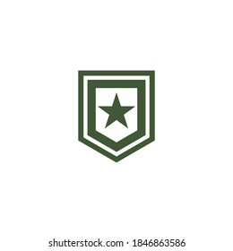 Military Wave Logo Template vector symbol nature