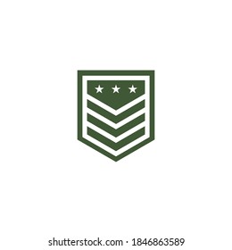 Military Wave Logo Template vector symbol nature