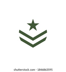 Military Wave Logo Template vector symbol nature