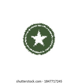 Military Wave Logo Template vector symbol nature