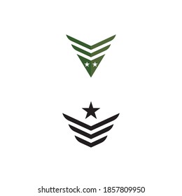 Military Wave Logo Template vector symbol nature