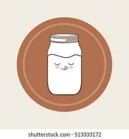 milk bottle cartoon