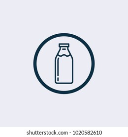 Milk Bottle Icon