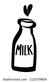 milk bottle icon